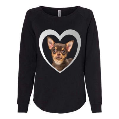 Chihuahua Cute Funny Gift Chihuahua Dog Chihuahua Funny Gift Womens California Wash Sweatshirt