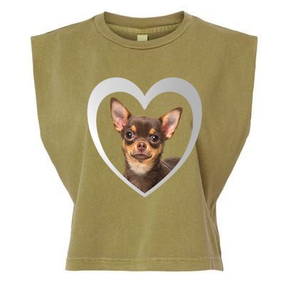 Chihuahua Cute Funny Gift Chihuahua Dog Chihuahua Funny Gift Garment-Dyed Women's Muscle Tee