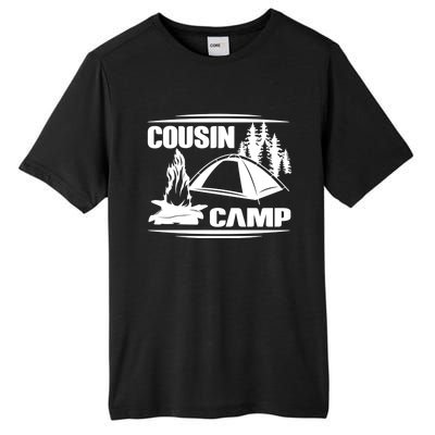 Cousin Camp Family Camping Summer Vacation Crew Family Trip Gift Tall Fusion ChromaSoft Performance T-Shirt