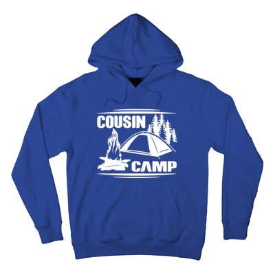 Cousin Camp Family Camping Summer Vacation Crew Family Trip Gift Hoodie