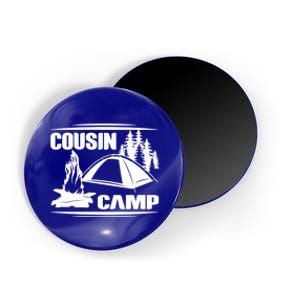 Cousin Camp Family Camping Summer Vacation Crew Family Trip Gift Magnet