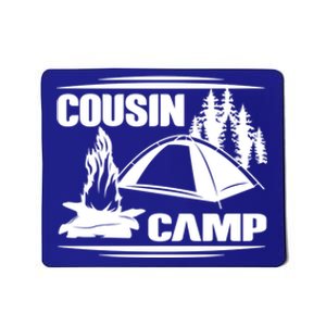 Cousin Camp Family Camping Summer Vacation Crew Family Trip Gift Mousepad