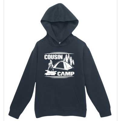 Cousin Camp Family Camping Summer Vacation Crew Family Trip Gift Urban Pullover Hoodie