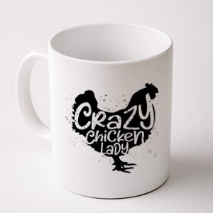 Cute Chicken Farmer Gift Funny Crazy Chicken Lady For Mom Coffee Mug