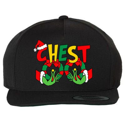 Chestnuts Christmas Family Matching Couples Chest Nuts Xmas Wool Snapback Cap