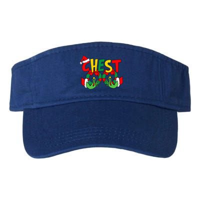 Chestnuts Christmas Family Matching Couples Chest Nuts Xmas Valucap Bio-Washed Visor