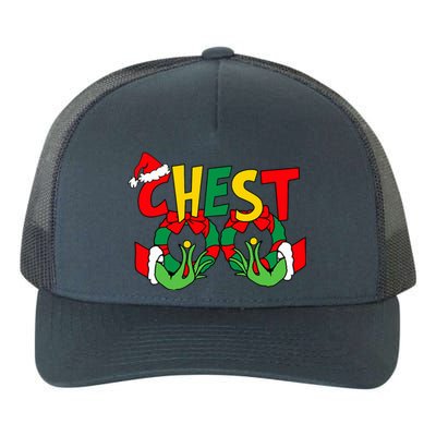 Chestnuts Christmas Family Matching Couples Chest Nuts Xmas Yupoong Adult 5-Panel Trucker Hat