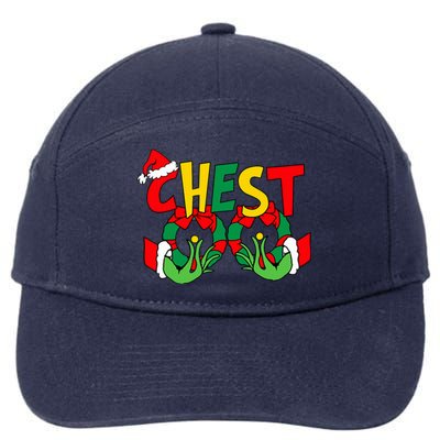 Chestnuts Christmas Family Matching Couples Chest Nuts Xmas 7-Panel Snapback Hat