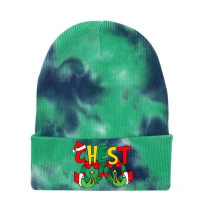 Chestnuts Christmas Family Matching Couples Chest Nuts Xmas Tie Dye 12in Knit Beanie