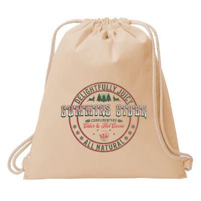 Cummins Cider Funny Adult Humor Inappropriate Sarcasm Drawstring Bag