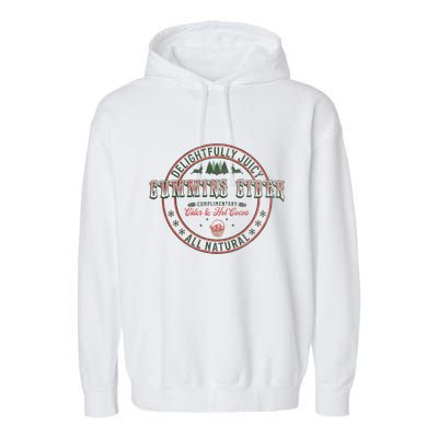 Cummins Cider Funny Adult Humor Inappropriate Sarcasm Garment-Dyed Fleece Hoodie