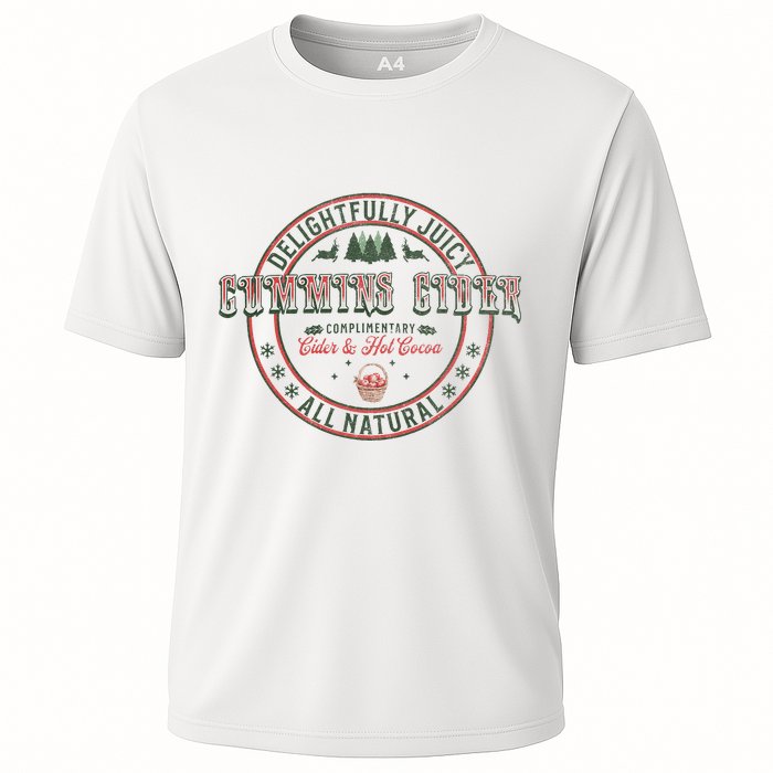 Cummins Cider Funny Adult Humor Inappropriate Sarcasm Cooling Performance Crew T-Shirt