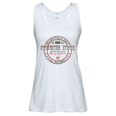 Cummins Cider Funny Adult Humor Inappropriate Sarcasm Ladies Essential Flowy Tank