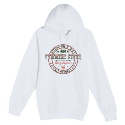 Cummins Cider Funny Adult Humor Inappropriate Sarcasm Premium Pullover Hoodie
