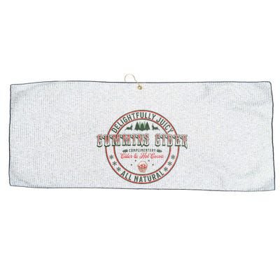 Cummins Cider Funny Adult Humor Inappropriate Sarcasm Large Microfiber Waffle Golf Towel
