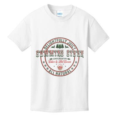 Cummins Cider Funny Adult Humor Inappropriate Sarcasm Kids T-Shirt