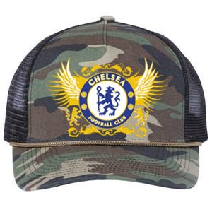 Cool Chelsea Football Club Soccer Retro Rope Trucker Hat Cap