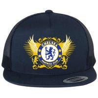 Cool Chelsea Football Club Soccer Flat Bill Trucker Hat