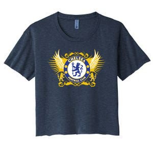 Cool Chelsea Football Club Soccer Women's Crop Top Tee