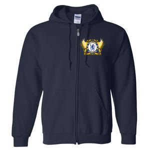 Cool Chelsea Football Club Soccer Full Zip Hoodie