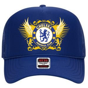 Cool Chelsea Football Club Soccer High Crown Mesh Back Trucker Hat