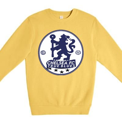 Cool Chelsea Fc True Blue Football Soccer Team Premium Crewneck Sweatshirt