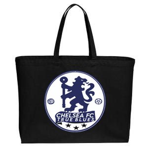 Cool Chelsea Fc True Blue Football Soccer Team Cotton Canvas Jumbo Tote