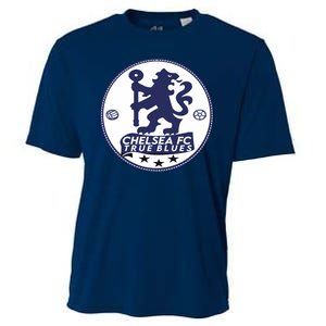 Cool Chelsea Fc True Blue Football Soccer Team Cooling Performance Crew T-Shirt