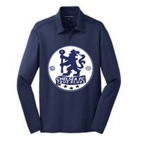 Cool Chelsea Fc True Blue Football Soccer Team Silk Touch Performance Long Sleeve Polo