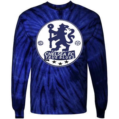 Cool Chelsea Fc True Blue Football Soccer Team Tie-Dye Long Sleeve Shirt