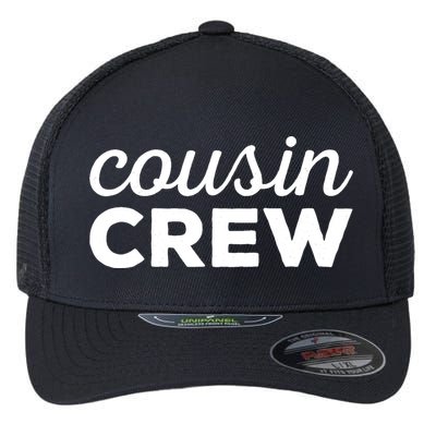 Cousin Crew Funny Gift Flexfit Unipanel Trucker Cap