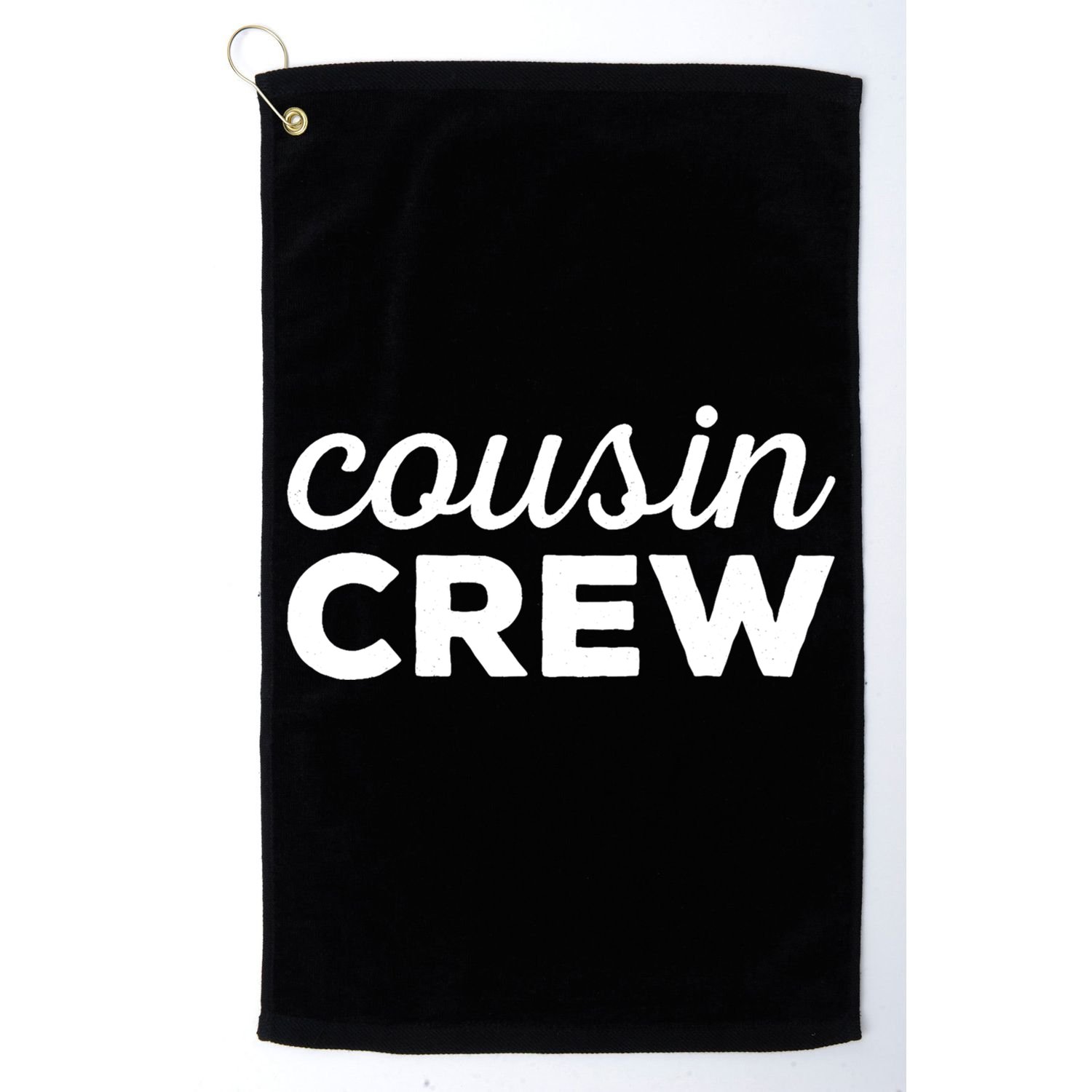 Cousin Crew Funny Gift Golf Towel