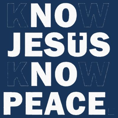 Christian Cross Faith Know Peace Know Jesus T-Shirt