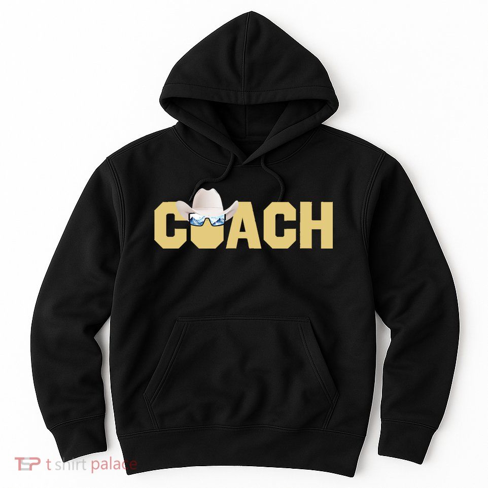 Coach Colorado Football Coach Design Hoodie