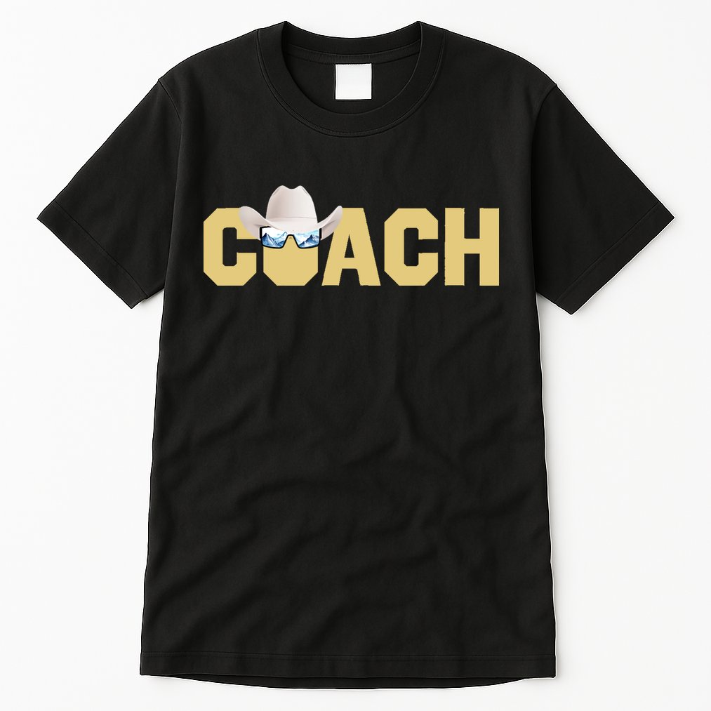 Coach Colorado Football Coach Design Tall T-Shirt