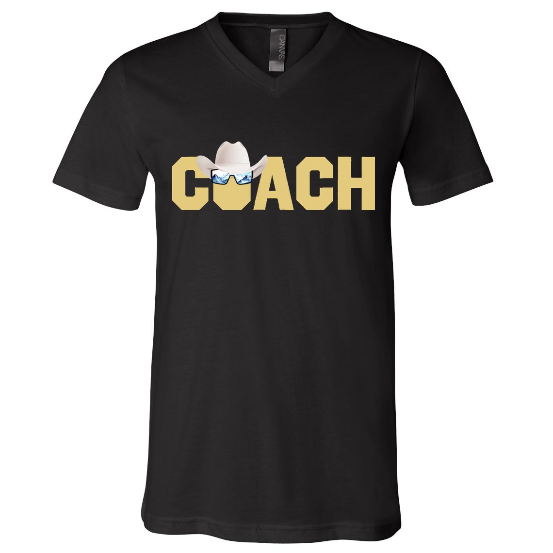 Coach Colorado Football Coach Design V-Neck T-Shirt