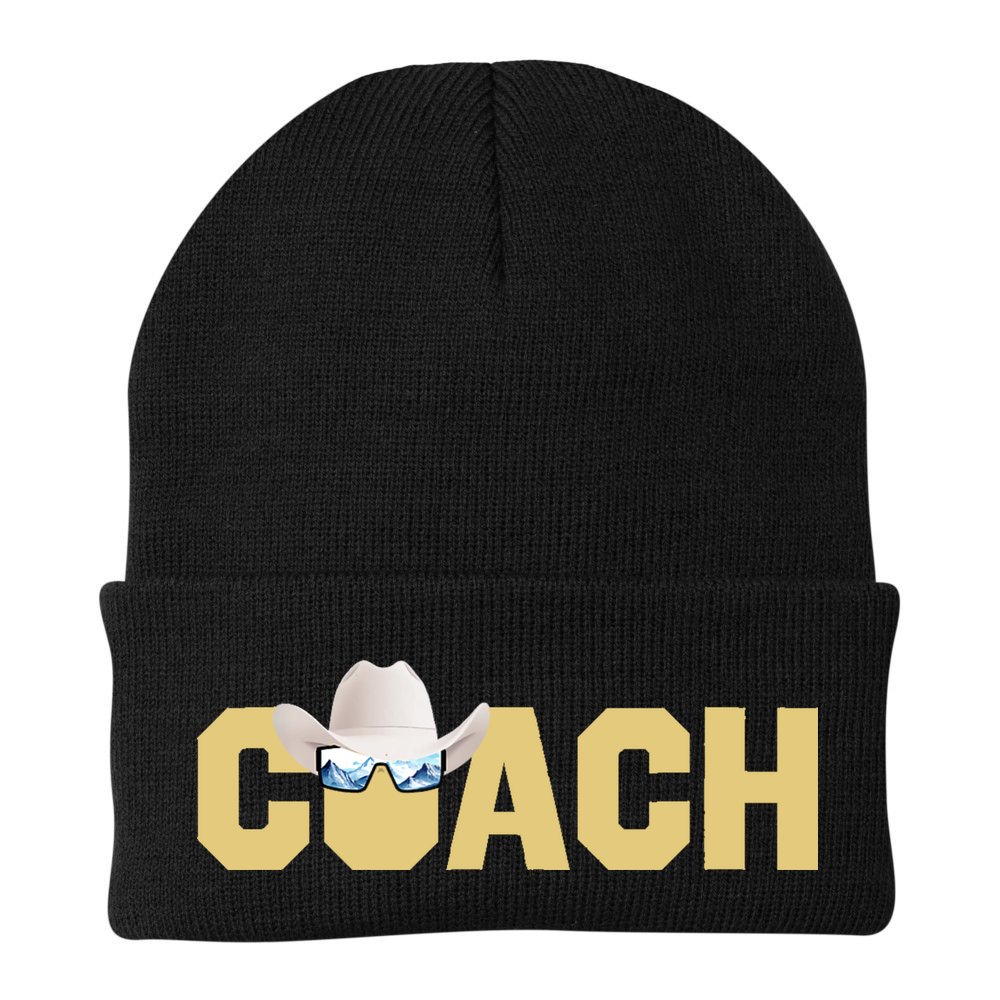 Coach Colorado Football Coach Design Beanie