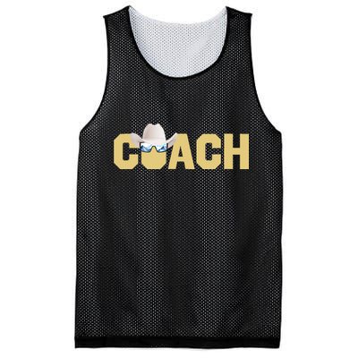 Coach Colorado Football Coach Design Mesh Reversible Basketball Jersey Tank