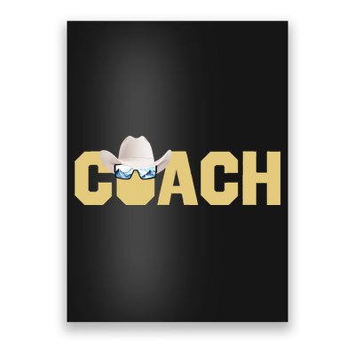 Coach Colorado Football Coach Design Poster