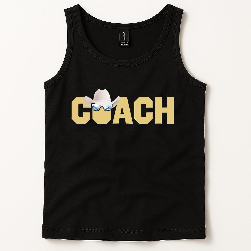 Coach Colorado Football Coach Design Tank Top