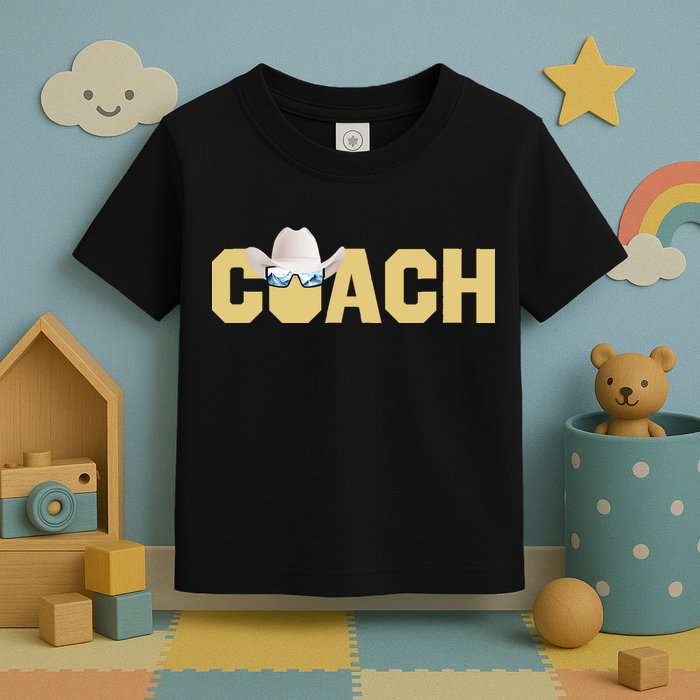 Coach Colorado Football Coach Design Toddler T-Shirt