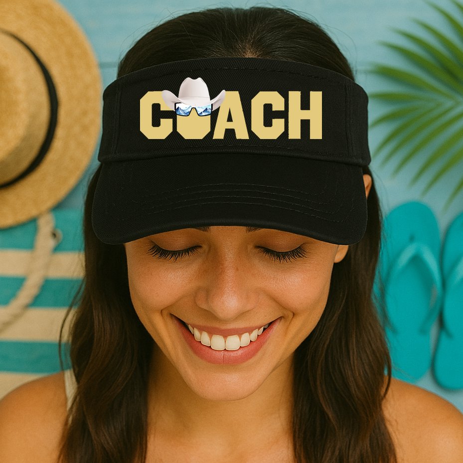 Coach Colorado Football Coach Design Visor