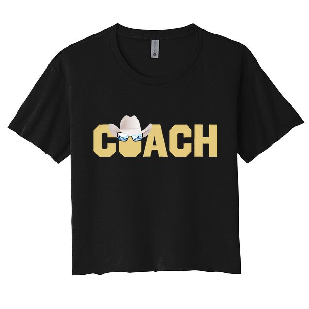 Coach Colorado Football Coach Design Crop Top