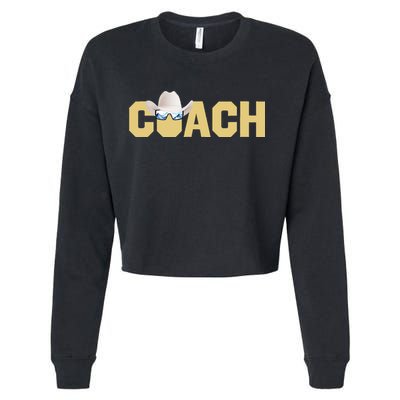 Coach Colorado Football Coach Design Cropped Pullover Crew