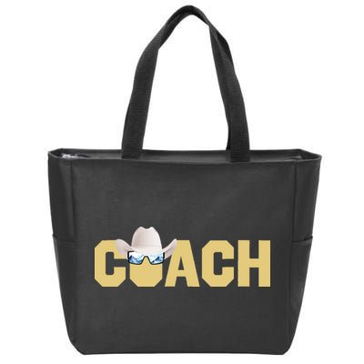 Coach Colorado Football Coach Design Zip Tote Bag