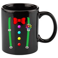 Clown Costume Funny Circus Halloween Costumes 11oz C Handle Ceramic Mug