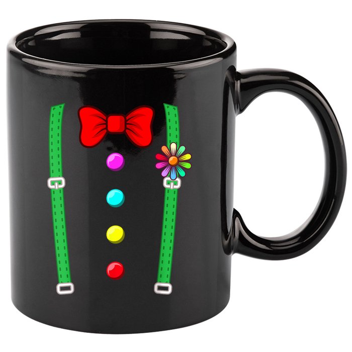 Clown Costume Funny Circus Halloween Costumes 11oz C Handle Ceramic Mug