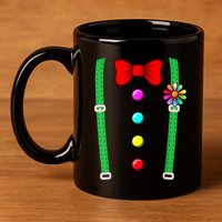 Clown Costume Funny Circus Halloween Costumes 11oz C Handle Ceramic Mug
