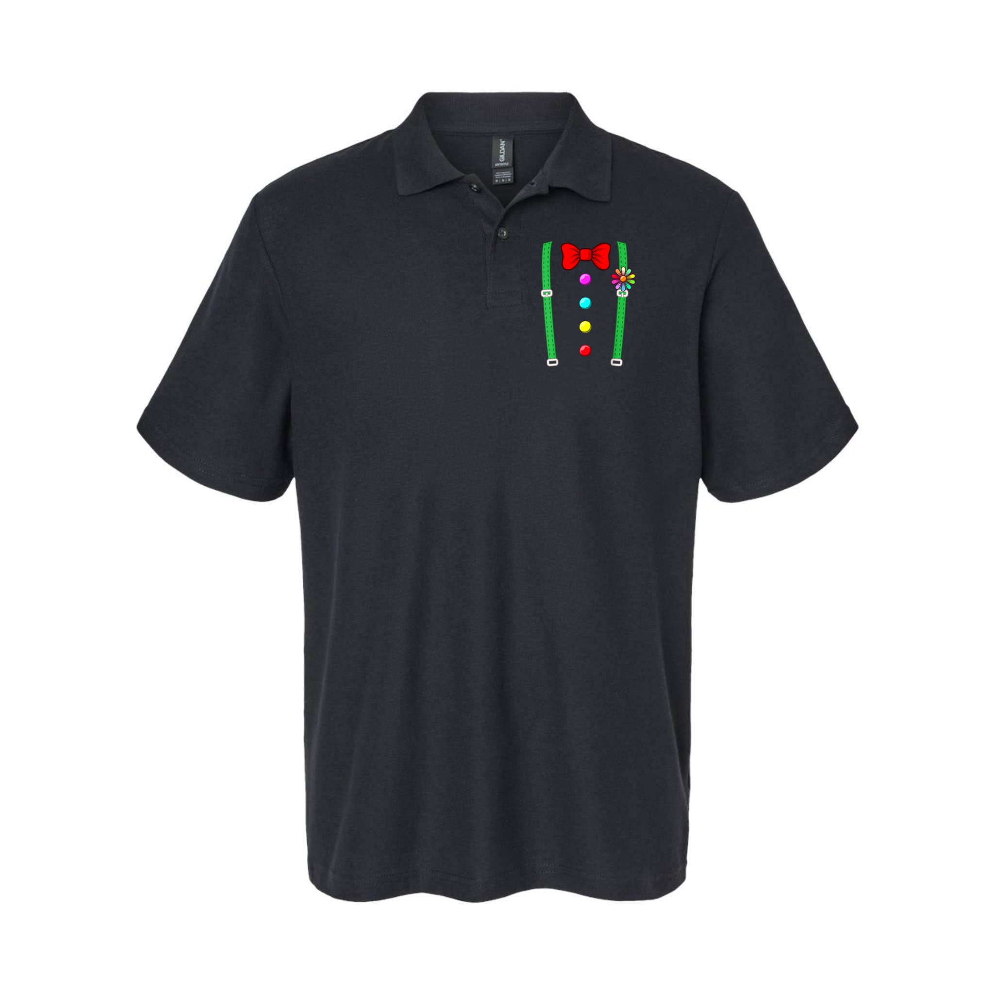 Clown Costume Funny Circus Halloween Costumes Polo