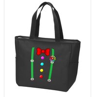 Clown Costume Funny Circus Halloween Costumes Zip Tote Bag